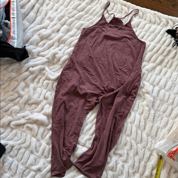 We the Free People Burgundy Jumpsuit - Picture 4 of 4